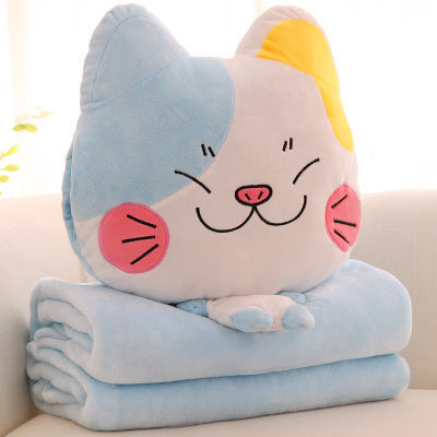 HKM-569491 Cozy Air Conditioner Duvet – Plush Cover, Multiple Cute Designs, 110x150 cm