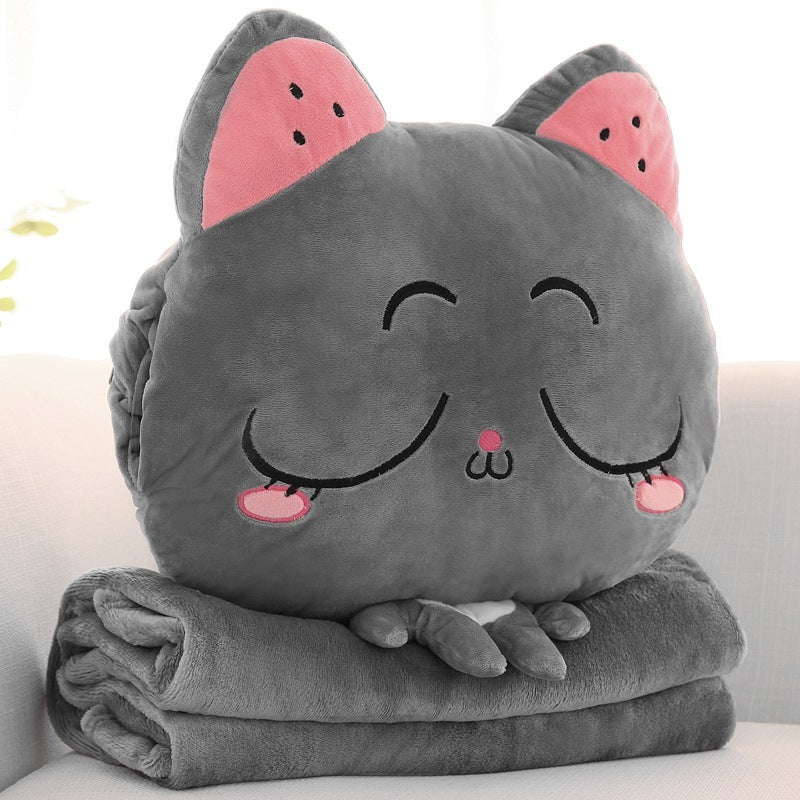 HKM-569491 Cozy Air Conditioner Duvet – Plush Cover, Multiple Cute Designs, 110x150 cm