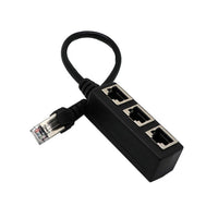 HKM-569555 RJ45 Splitter Network Cable Accessory for Extended Connectivity and Signal Protection