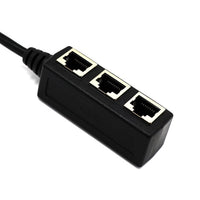 HKM-569555 RJ45 Splitter Network Cable Accessory for Extended Connectivity and Signal Protection