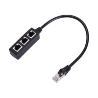 HKM-569555 RJ45 Splitter Network Cable Accessory for Extended Connectivity and Signal Protection