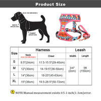 HKM-569555 Trendy Breathable Chest Strap Harness for Small and Medium Dogs - Available in Blue, Purple, Orange