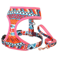 HKM-569555 Trendy Breathable Chest Strap Harness for Small and Medium Dogs - Available in Blue, Purple, Orange