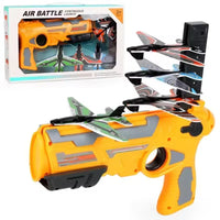 HKM-569619 Continuous Ejection Aircraft Launchers for Soft Bullet Flight Play - Ideal for Outdoor Sports and Shooting Games