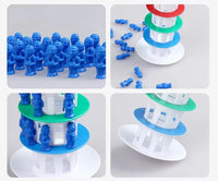 HKM-569939 Interactive Leaning Tower Balance Game – Stacking Strategy Puzzle Toy for Family Fun and Indoor Play
