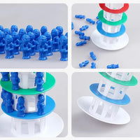 HKM-569939 Interactive Leaning Tower Balance Game – Stacking Strategy Puzzle Toy for Family Fun and Indoor Play