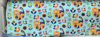 HKM-570195 Cartoon Panda and Tiger 100% Cotton Twill Fabric - 160cm Wide