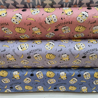 HKM-570195 Cartoon Panda and Tiger 100% Cotton Twill Fabric - 160cm Wide