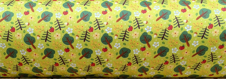 HKM-570195 Cartoon Panda and Tiger 100% Cotton Twill Fabric - 160cm Wide