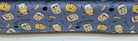 HKM-570195 Cartoon Panda and Tiger 100% Cotton Twill Fabric - 160cm Wide