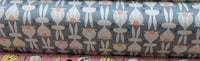 HKM-570195 Cartoon Panda and Tiger 100% Cotton Twill Fabric - 160cm Wide