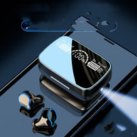 HKM-570259 M9 Wireless Bluetooth Headset with Stereo Sound, NFC, Multi-Point Connection, and Voice Control