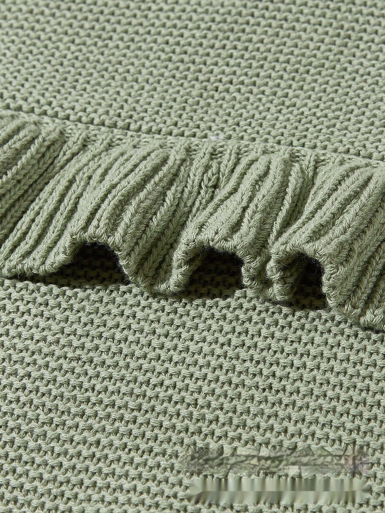 HKM-570515 Soft Pure Cotton Baby Blanket with Ruffles - All-Season Multi-Color Options