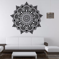 HKM-570515 Waterproof PVC Bedroom Wall Sticker - Black Mural, 57x57cm Decorative Design