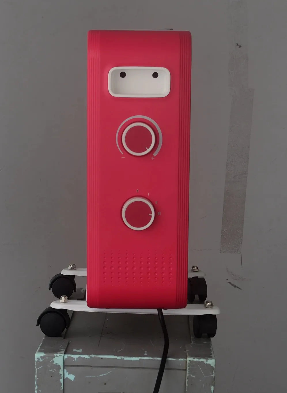 KTX-570707 Freestanding Portable Infrared Ceramic Heater with Carbon Fibre Technology for Home and Patio, Low Energy Silent Operation