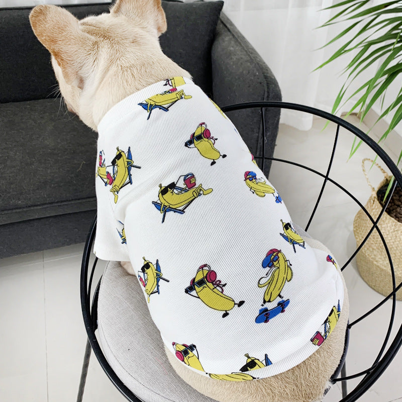 HKM-570771 Casual Matching Dog and Parent Outfit Set - Comfortable Two-Legged Clothing in Various Sizes