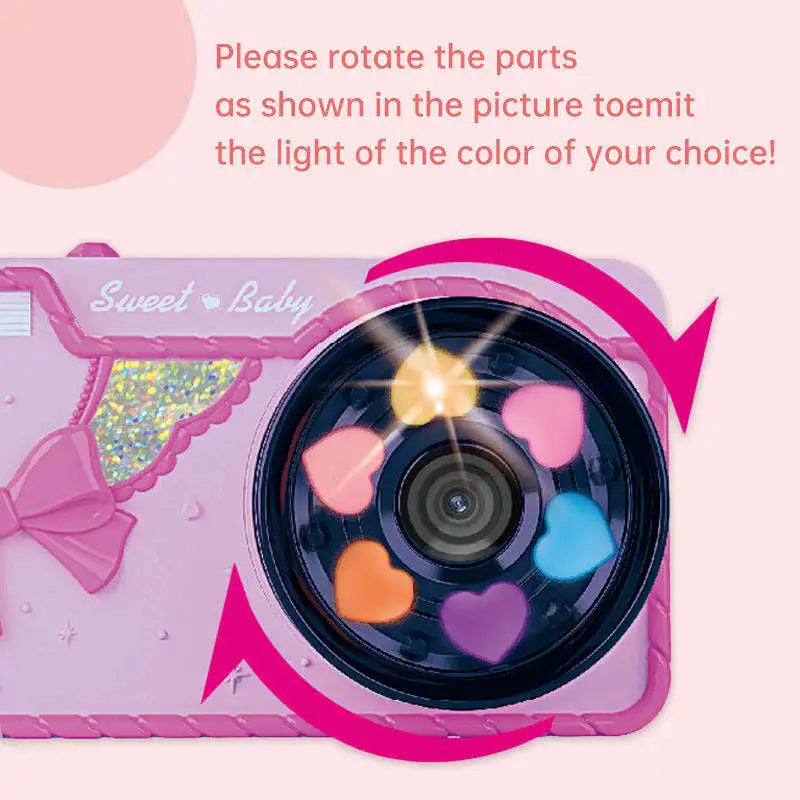 HKM-570771 Musical Bubble Camera Toy Set for Kids - Colorful Automatic Bubble Machine