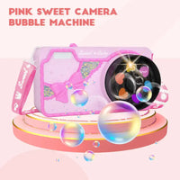 HKM-570771 Musical Bubble Camera Toy Set for Kids - Colorful Automatic Bubble Machine