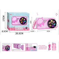 HKM-570771 Musical Bubble Camera Toy Set for Kids - Colorful Automatic Bubble Machine