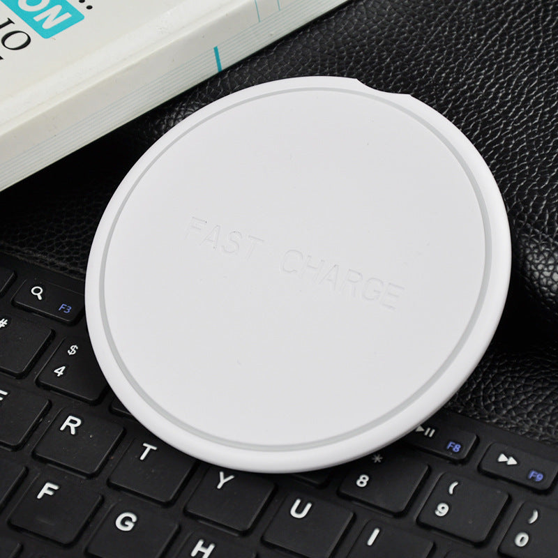 HKM-570899 10W Fast Charging Wireless Charger – Kd-20 with Indication Function and Micro USB Input, Black