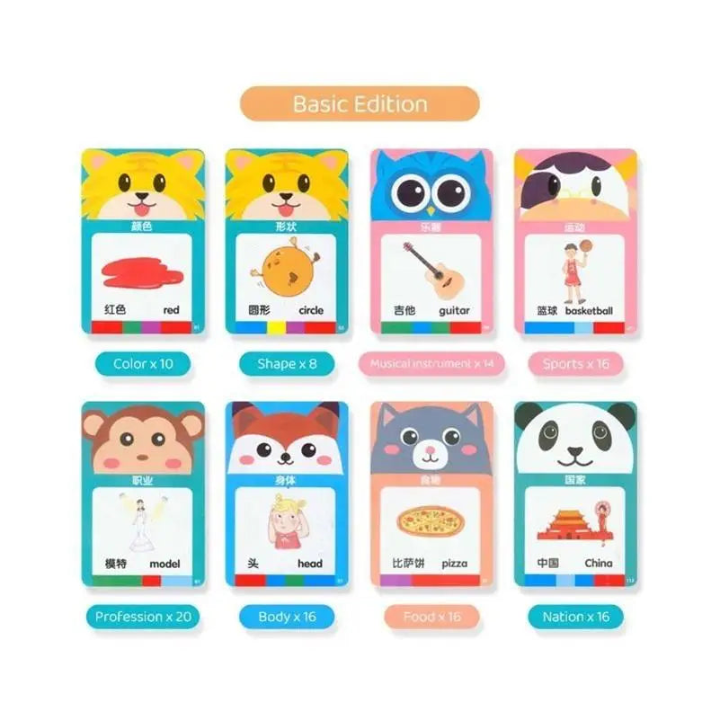 HKM-571091 Early Learning Flash Card Reader for Babies and Toddlers - Educational Cognitive Development Toy