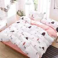 HKM-571347 Air-Conditioned Double Quilt in Washed Cotton with Polyester Filling for Summer Comfort