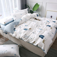 HKM-571347 Air-Conditioned Double Quilt in Washed Cotton with Polyester Filling for Summer Comfort