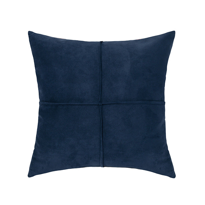HKM-571475 Solid Color Suede Pillow Cover 45x45cm - Modern Cushion in Various Colors