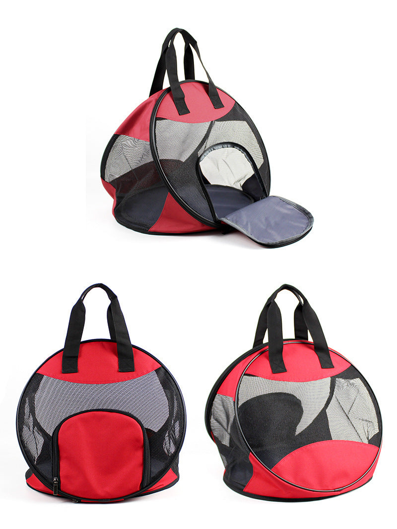 HKM-571667 Breathable Portable Handbag for Pets - 12 Catty Capacity for Cats & 10 Catty for Dogs, Medium Soft Design