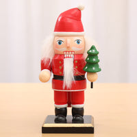 HKM-571795 Wooden Puppet Desktop Ornament for Christmas Decoration