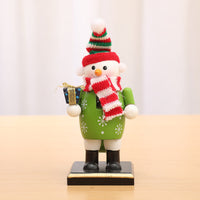HKM-571795 Wooden Puppet Desktop Ornament for Christmas Decoration