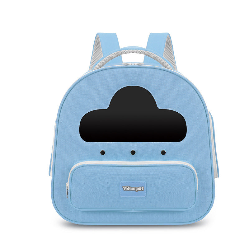 HKM-571859 Large Capacity Soft Cat Bag - Panoramic Space Capsule Design in Multiple Colors