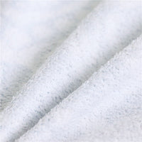 HKM-571987 Microfiber Beach Towel in Dog and Cat Flower Patterns, 150 cm Diameter