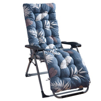 HKM-572051 Chaise Lounger Cushion for Recliners and Rocking Chairs - Soft Polyester with Secure Straps, Ideal for Indoor and Outdoor Use