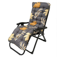 HKM-572051 Chaise Lounger Cushion for Recliners and Rocking Chairs - Soft Polyester with Secure Straps, Ideal for Indoor and Outdoor Use