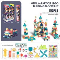 HKM-572243 Creative Building Block Toy Set for Kids - Gear Assembly Educational Puzzle for Ages 6 and Up