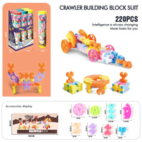 HKM-572243 Creative Building Block Toy Set for Kids - Gear Assembly Educational Puzzle for Ages 6 and Up