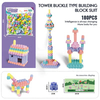 HKM-572243 Creative Building Block Toy Set for Kids - Gear Assembly Educational Puzzle for Ages 6 and Up