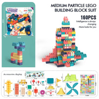HKM-572243 Creative Building Block Toy Set for Kids - Gear Assembly Educational Puzzle for Ages 6 and Up