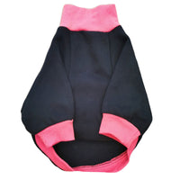 HKM-572243 Fluorescent Contrast Fleece Sweater for Dogs - Warm and Cozy Pet Apparel