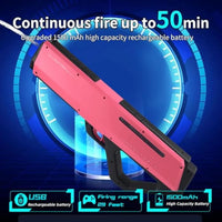 HKM-572307 Electric Rechargeable Continuous Spray Water Toy for Kids, Waterproof Summer Fun