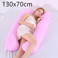 HKM-572435 Pregnancy and Maternity Body Pillow with Removable Cotton Cover, Rectangular Design, 80-140 cm, Soft 7D Cotton Filling