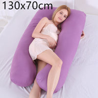 HKM-572435 Pregnancy and Maternity Body Pillow with Removable Cotton Cover, Rectangular Design, 80-140 cm, Soft 7D Cotton Filling