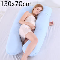 HKM-572435 Pregnancy and Maternity Body Pillow with Removable Cotton Cover, Rectangular Design, 80-140 cm, Soft 7D Cotton Filling