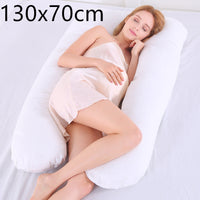 HKM-572435 Pregnancy and Maternity Body Pillow with Removable Cotton Cover, Rectangular Design, 80-140 cm, Soft 7D Cotton Filling