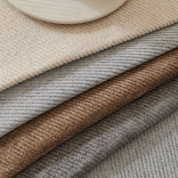 HKM-572563 Waterproof Chenille Sofa Cushion Cover - Universal Fit for Three-Seat Sofas, Solid Color Options Available