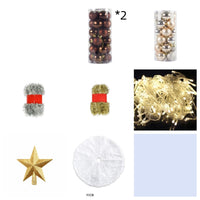 HKM-572627 Mini Christmas Tree Decor – 60cm Reusable PVC Ornament for Festive Desktop Decoration