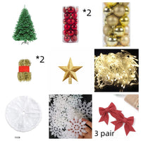 HKM-572627 Mini Christmas Tree Decor – 60cm Reusable PVC Ornament for Festive Desktop Decoration
