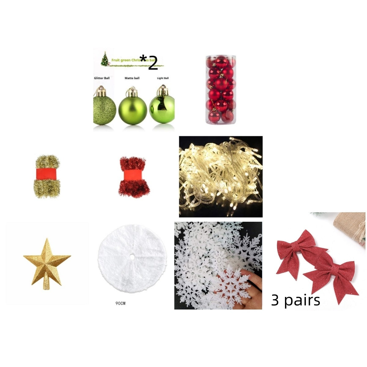 HKM-572627 Mini Christmas Tree Decor – 60cm Reusable PVC Ornament for Festive Desktop Decoration