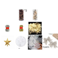 HKM-572627 Mini Christmas Tree Decor – 60cm Reusable PVC Ornament for Festive Desktop Decoration